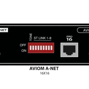 Soundcraft Carte Aviom 16 sorties pour Si Expédition Rapide