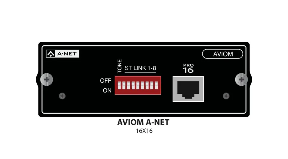 Soundcraft Carte Aviom 16 sorties pour Si Expédition Rapide