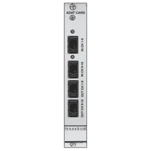 Haute Qualité Soundcraft Carte ADAT 16 entrées/sorties pour rack local Vi