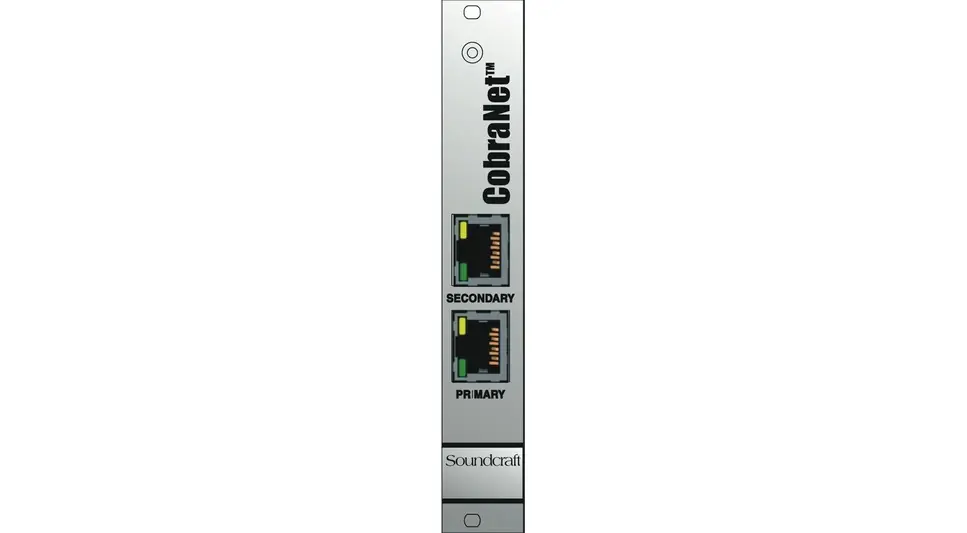 Soundcraft Carte Cobranet 32 entrées/sorties pour rack local Vi Meilleur Choix