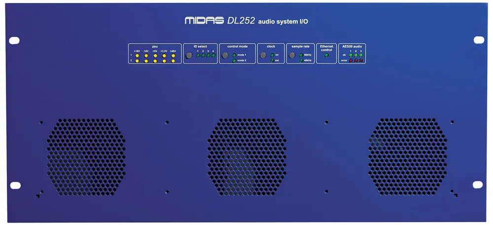Offre Spéciale Midas DL252 Boîtier de scène 16 entrées et 48 sorties analogique