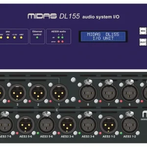 Bon Marché Midas DL153 Boîtier de scène 16 entrées, 8 sorties analogiques