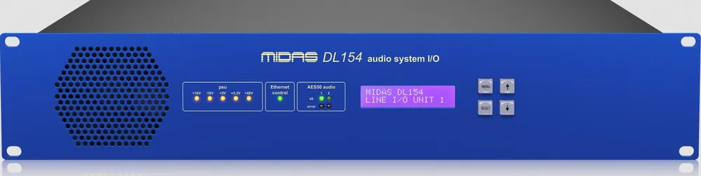 Jusqu'à Épuisement Des Stocks Midas DL154 Boîtier de scène 8 entrées, 16 sorties analogiques