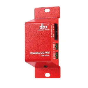 DBX ZCFIRE Boîtier Sécurité Feu pour ZonePRO/DR Nouvelle Collection