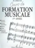 Editions H. Lemoine Cours de formation musicale Vol.1 Populaire