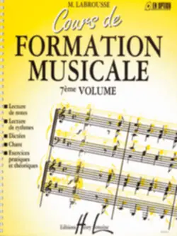 Editions H. Lemoine Cours de formation musicale Vol.7 Soldes