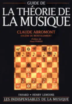 Editions H. Lemoine ABROMONT Claude / de MONTALEMBERT Eugène - Guide de la théorie de la musique Super Prix