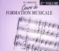 Expédié Aujourd'hui Editions H. Lemoine CD Cours de formation musicale Vol.6