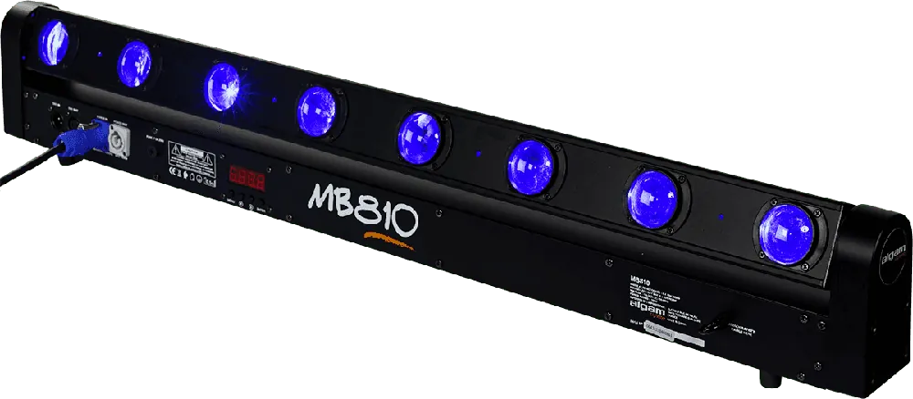 Algam Lighting MB810 Barre motorisée LED 8 x 10W RGBW Top Vente