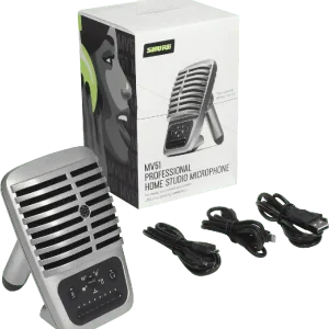 Meilleure Vente Shure MV51-DIG Micro numérique USB large capsule