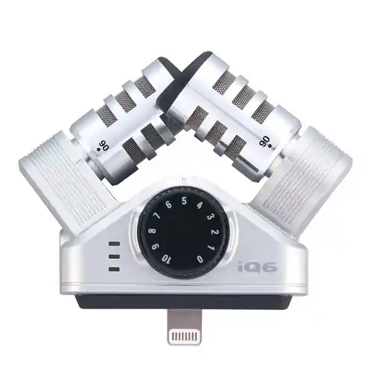 Commander Maintenant Zoom iQ6 - Microphone X/Y pour iPhone, iPad, iPod