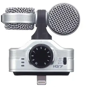 Zoom iQ7 - Microphone Mid Side pour iPhone, iPad, iPod Retour Gratuit