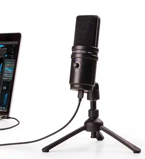 Achat Immédiat Zoom ZUM2 - Microphone Podcast USB