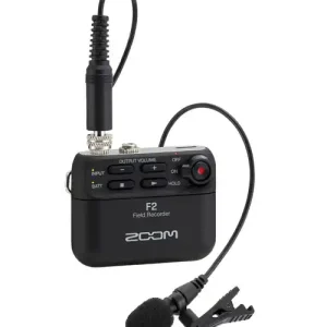 Nouveauté Zoom F2/B - Enregistreur 32-bit NOIR