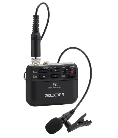 Nouveauté Zoom F2/B - Enregistreur 32-bit NOIR