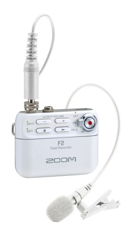 Populaire Zoom F2/W - Enregistreur 32-bit BLANC