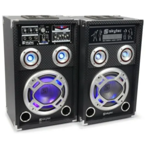 Vente Directe Skytec KA-08 Set d‘enceintes actives 8