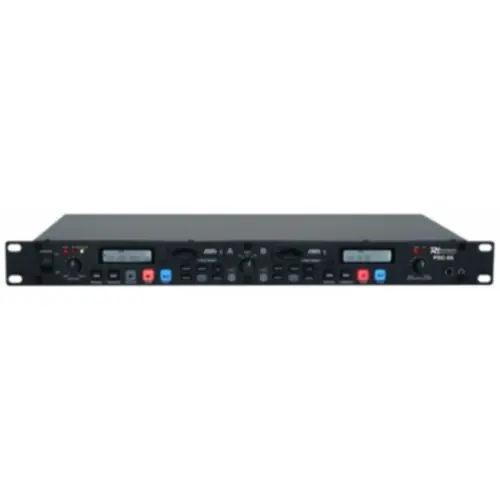 RH Power Dynamics PDC-45 Double lecteur USB/SD, REC, 1 U Réduction