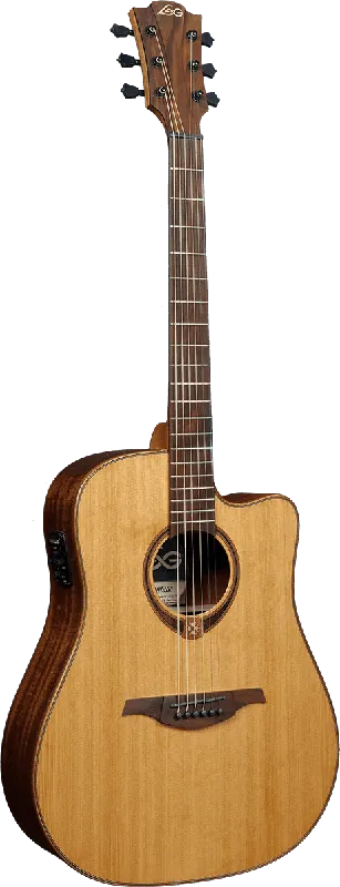 Lag T118DCE Tramontane 118 Dreadnought cutaway electro Offre Limitée