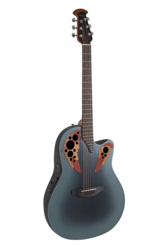 Soldes Ovation CE44-RBB CELEBRITY ELITE MID CUTAWAY Reverse Blue Burst