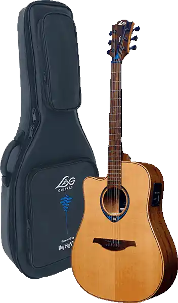 Lag TLHV15DCE HyVibe 15 dread cutaway gaucher Marque