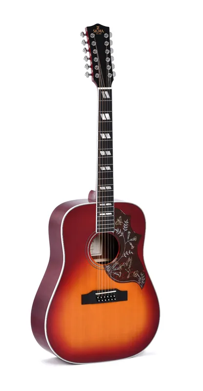 Quantité Limitée Sigma DM12-SG5 Électro-acoustique 12 cordes