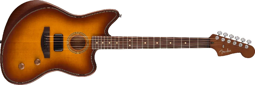 Fender Acoustasonic Standard Jazzmaster HSB Honey Burst Affaire À Saisir