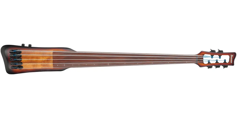 Nouvelle Collection Ibanez UB Upright 5-String Bass w/Bag - Mahogany Oil Burst