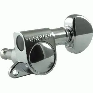Grover Mini Rotomatics - Chrome 6 In-line Offre Spéciale