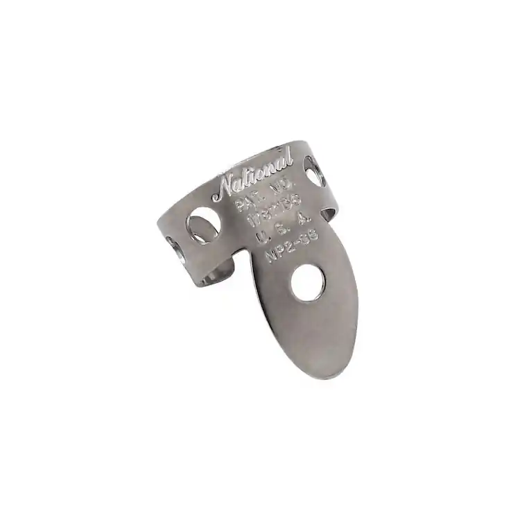 Marque D‘Addario National Stainless Steel Finger Picks - 4 Pack
