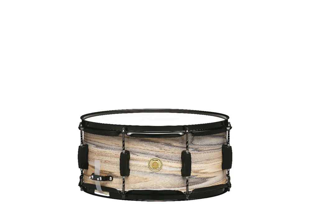Tama WOODWORKS 14 X6.5‘‘ NATURAL ZEBRAWOOD WRAP Remise