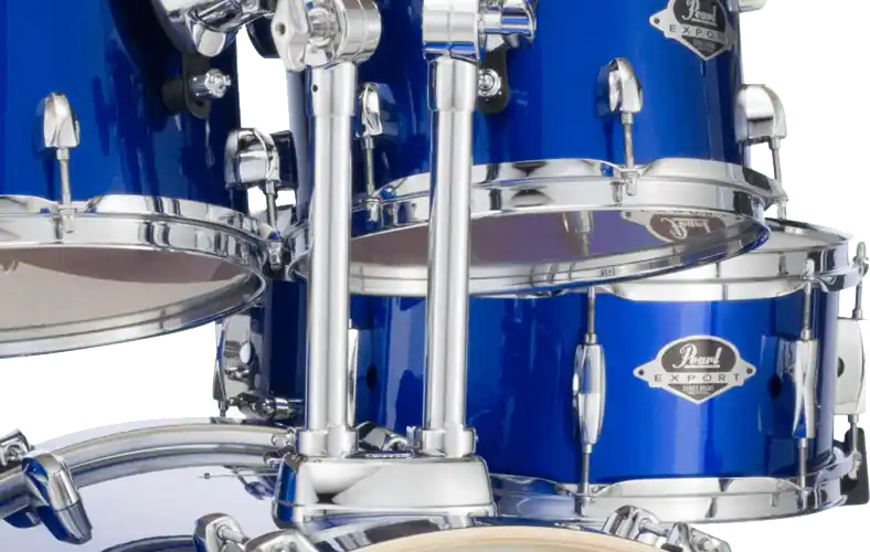 Pearl Drums Export 14" X 5.5" HIGH VOLTAGE BLUE Satisfait Ou Remboursé