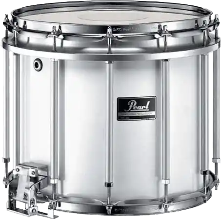 Pearl Drums CMSX1412C-33 Marching Band Competitor Caisse Claire 14"x12" Free-floating Pure White Réduction
