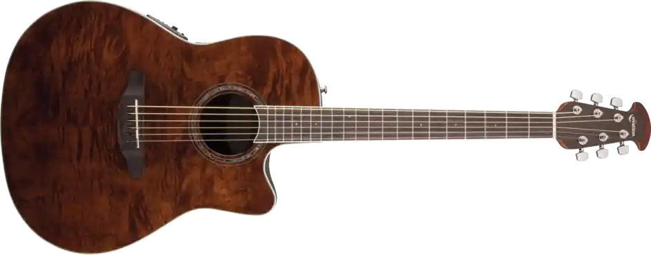 Ovation Celebrity Standard Plus Mid Depth Acoustic/Electric - Nutmeg Burled Maple Solde
