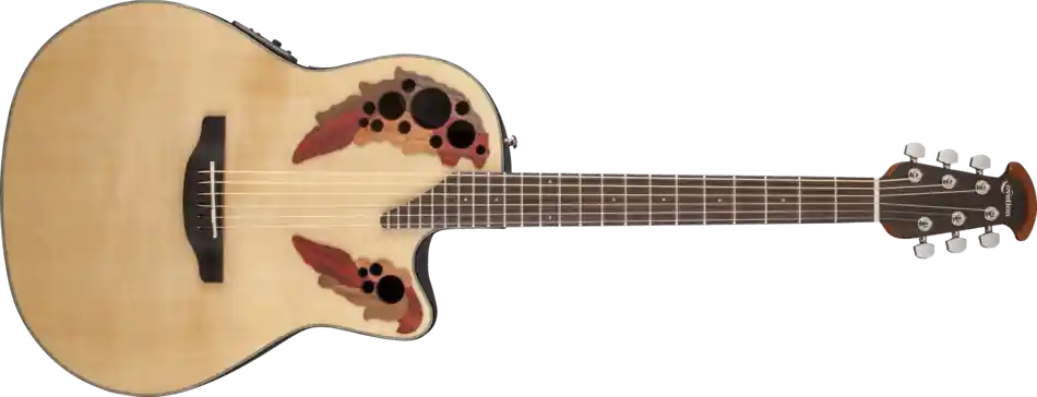 Produit De Marque Ovation Celebrity Elite Mid Depth Acoustic/Electric - Natural