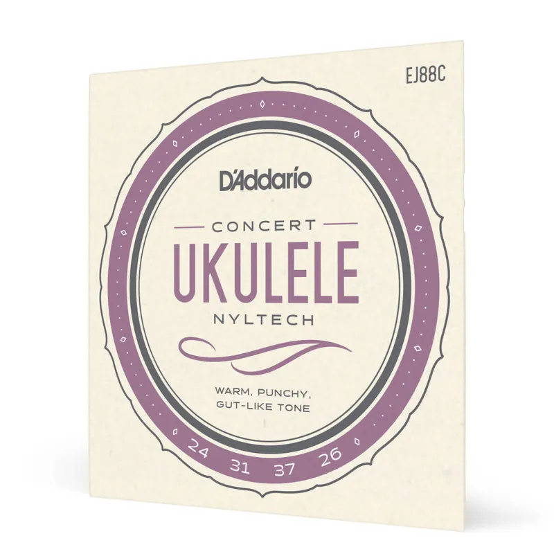 Achetez Aujourd'hui D‘Addario EJ88C - Concert Ukulele Nyltech String Set