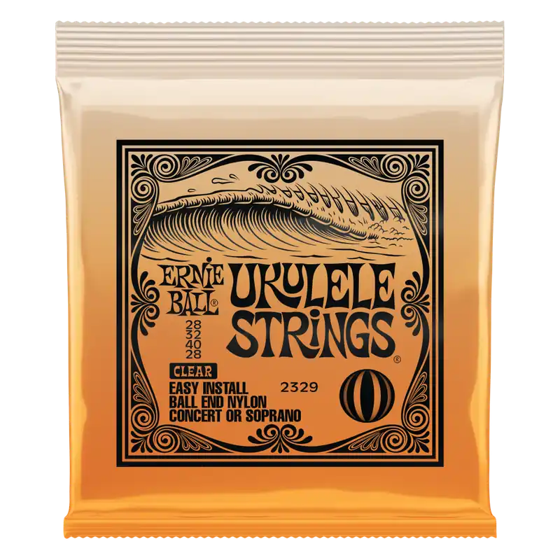 Ernie Ball Concert/Soprano Ukulele Strings - Clear Satisfait Ou Remboursé