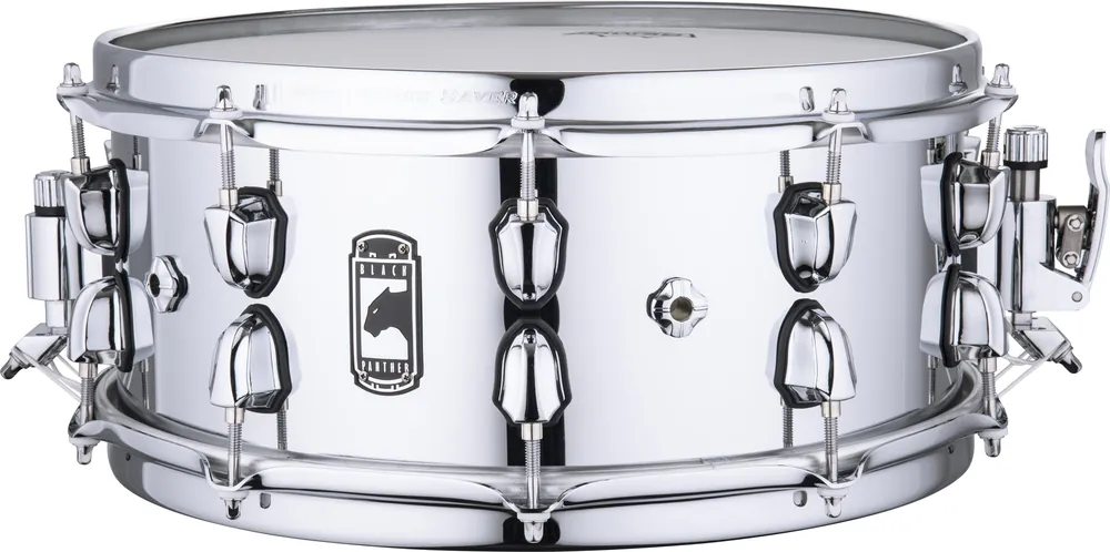 Certifié Mapex BLACK PANTHER CYRUS 14X6‘‘ ACIER BRILLANT