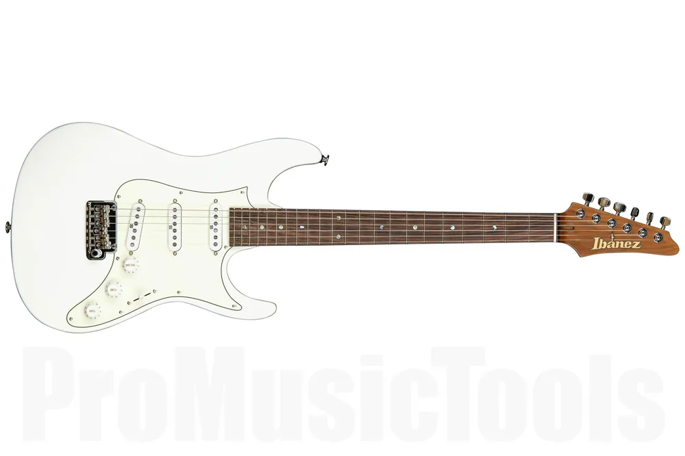 Satisfait Ou Remboursé Ibanez LM1 LWH Luca Mantovanelli Signature - Luna White