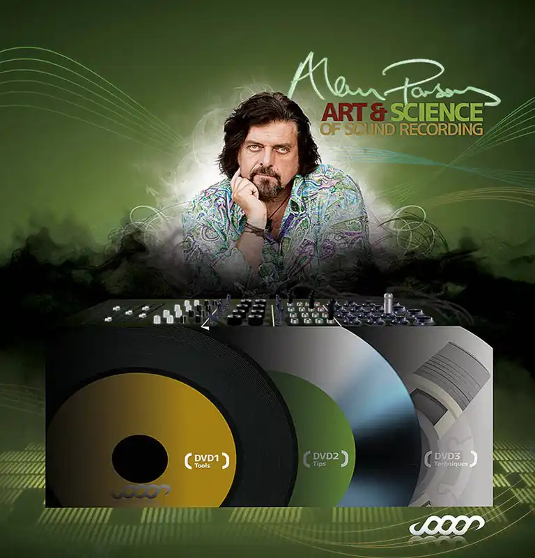 Hal Leonard Alan Parsons‘ The Art & Science of Sound Recording - 3 DVD‘s Paiement Sécurisé