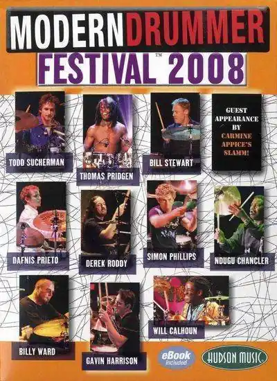 Hudson Music Modern Drummer Festival 2008 Prix Promo