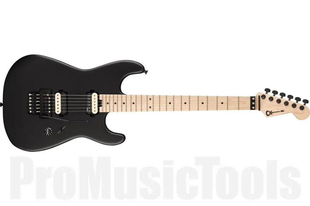 Authentique Charvel Jim Root Signature Pro-Mod San Dimas Style 1 HH FR M - MN - Satin Black