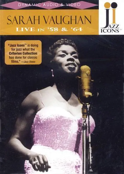 Offre Exclusive Hal Leonard Sarah Vaughan - Live in ‘58 and ‘64