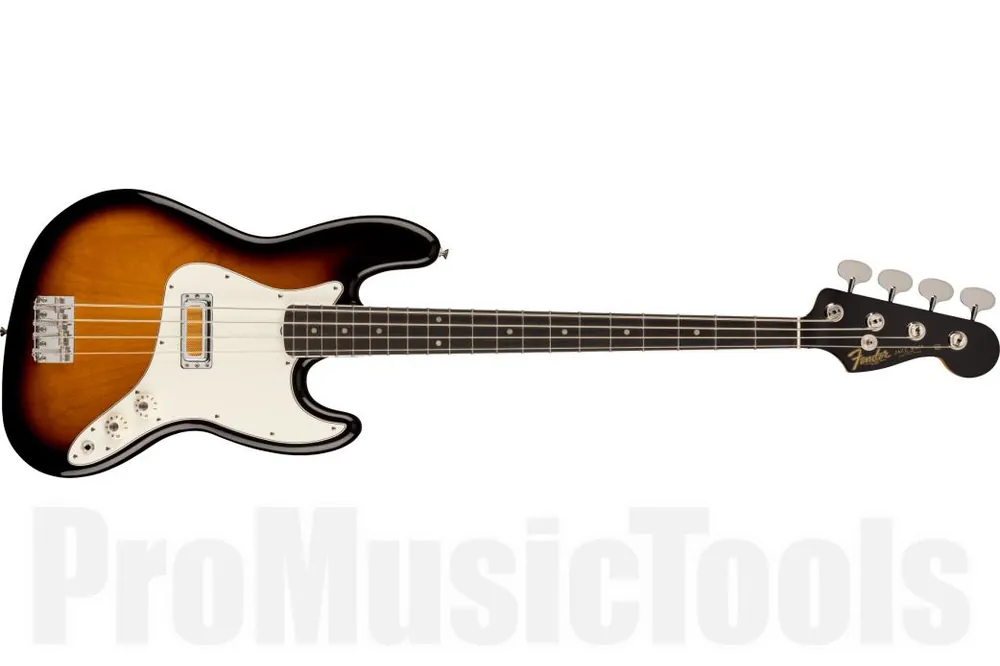 Fender Gold Foil Jazz Bass - EB - 2-Color Sunburst Certifié