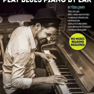 Pas Cher Hal Leonard How to Play Blues Piano by Ear - Lowry - Piano - Book/Audio Online