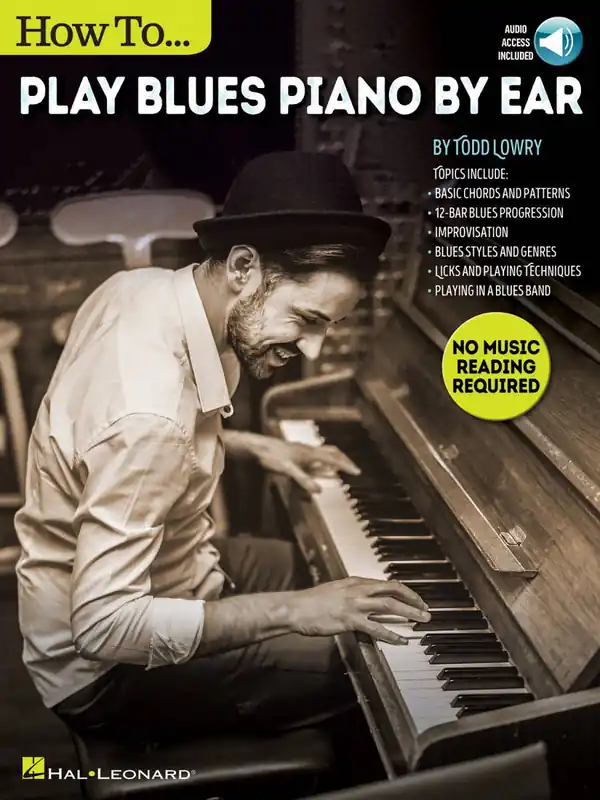 Pas Cher Hal Leonard How to Play Blues Piano by Ear - Lowry - Piano - Book/Audio Online