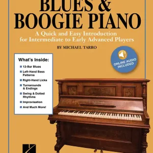 Super Prix Hal Leonard Teach Yourself to Play Blues & Boogie Piano - Tarro - Book/Audio Online
