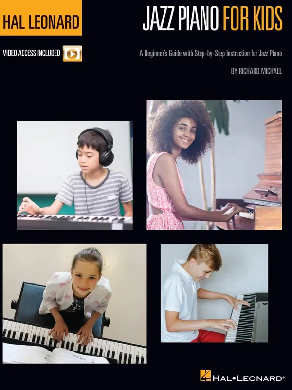 Hal Leonard Hal Leonard Jazz Piano for Kids - Michael - Piano - Book/Video Online Offre Du Jour