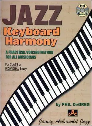 Aebersold Jazz Keyboard Harmony Voicing Method For All Musicians Meilleure Vente