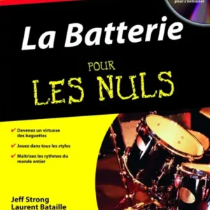 ID Music La Batterie Pour les Nuls Prix Cassé
